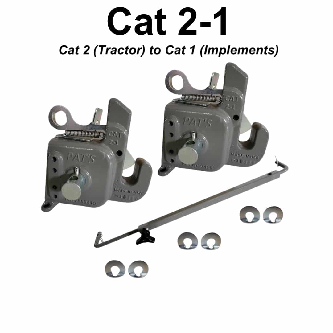 Pat's Easy Change Quick-Hitch System (Cat 2-1 & Stabilizer Bar)