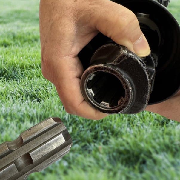 PTO shaft and driveline connection-traditional